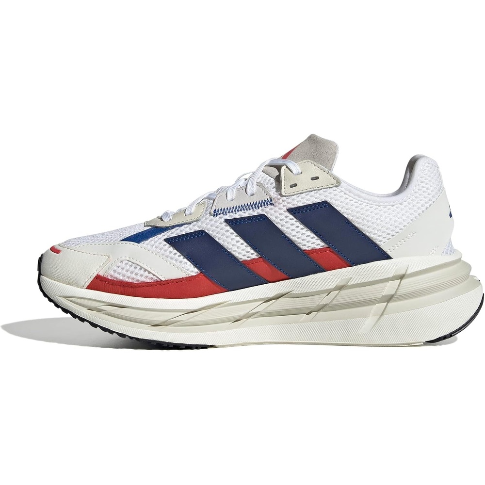 image:imageadidas Mens Adistar 3 Sportswear Lace Up Sneakers Shoes Casual GreyWhiteTeam Royal BlueOff White