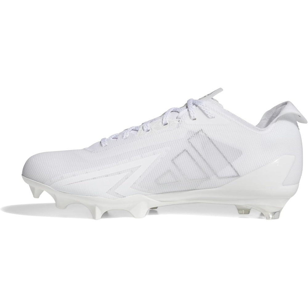 image:imageadidas Mens Adizero Electric Football Sneakers Shoes  WhiteWhiteSilver MetallicWhite