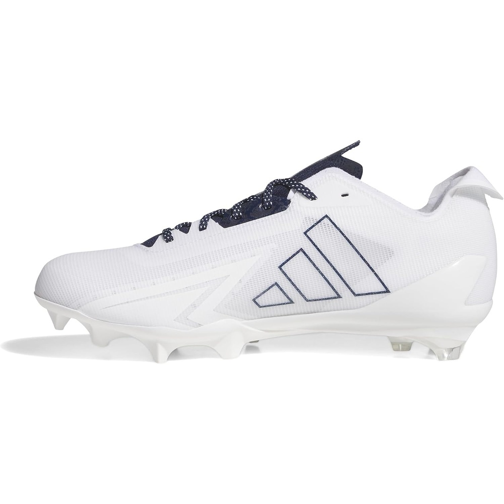 image:imageadidas Mens Adizero Electric Football Sneakers Shoes WhiteWhiteTeam Navy BlueWhite
