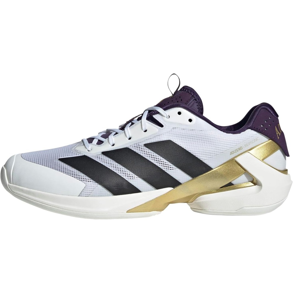 image:imageadidas Mens Adizero Ubersonic 5 Tennis ShoesWhiteBlackAurora Plum