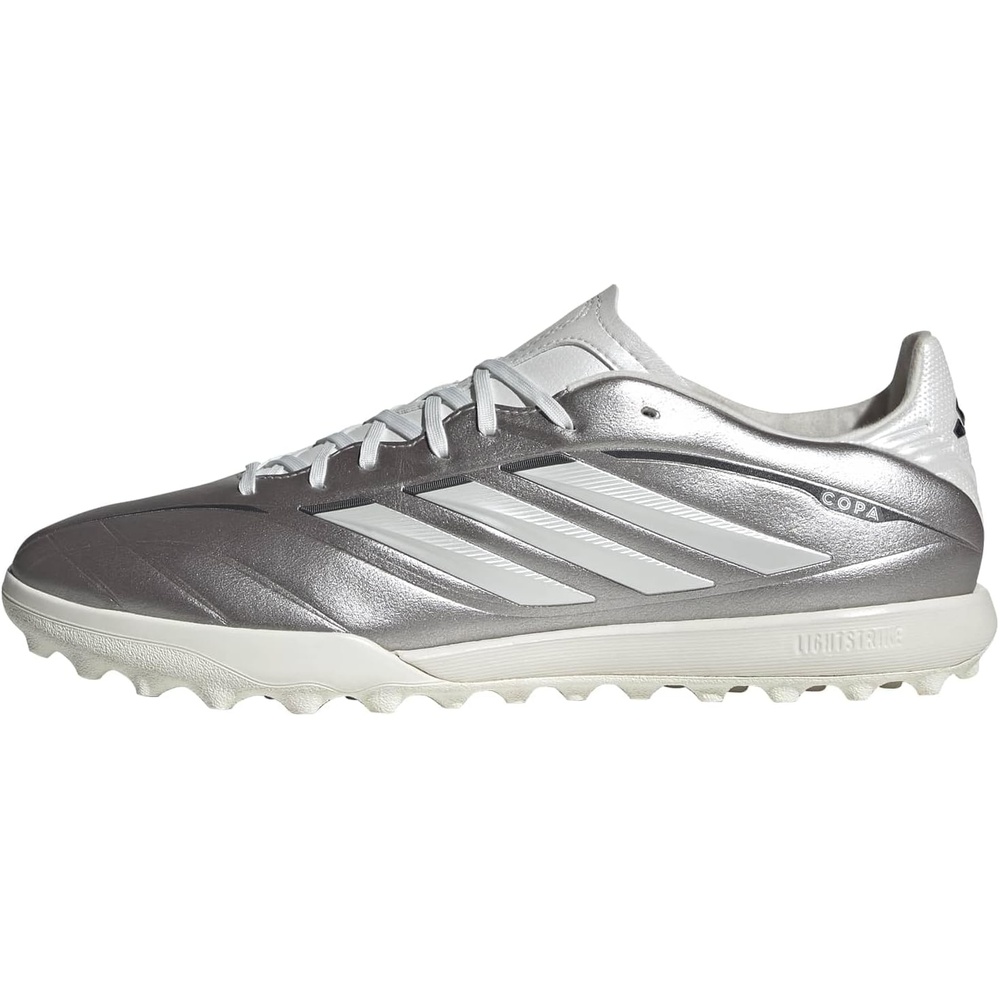 image:imageadidas Mens Copa Pure Iv League Turf Soccer Cleats  SilverTaupe MetallicZero MetallicNight Metallic