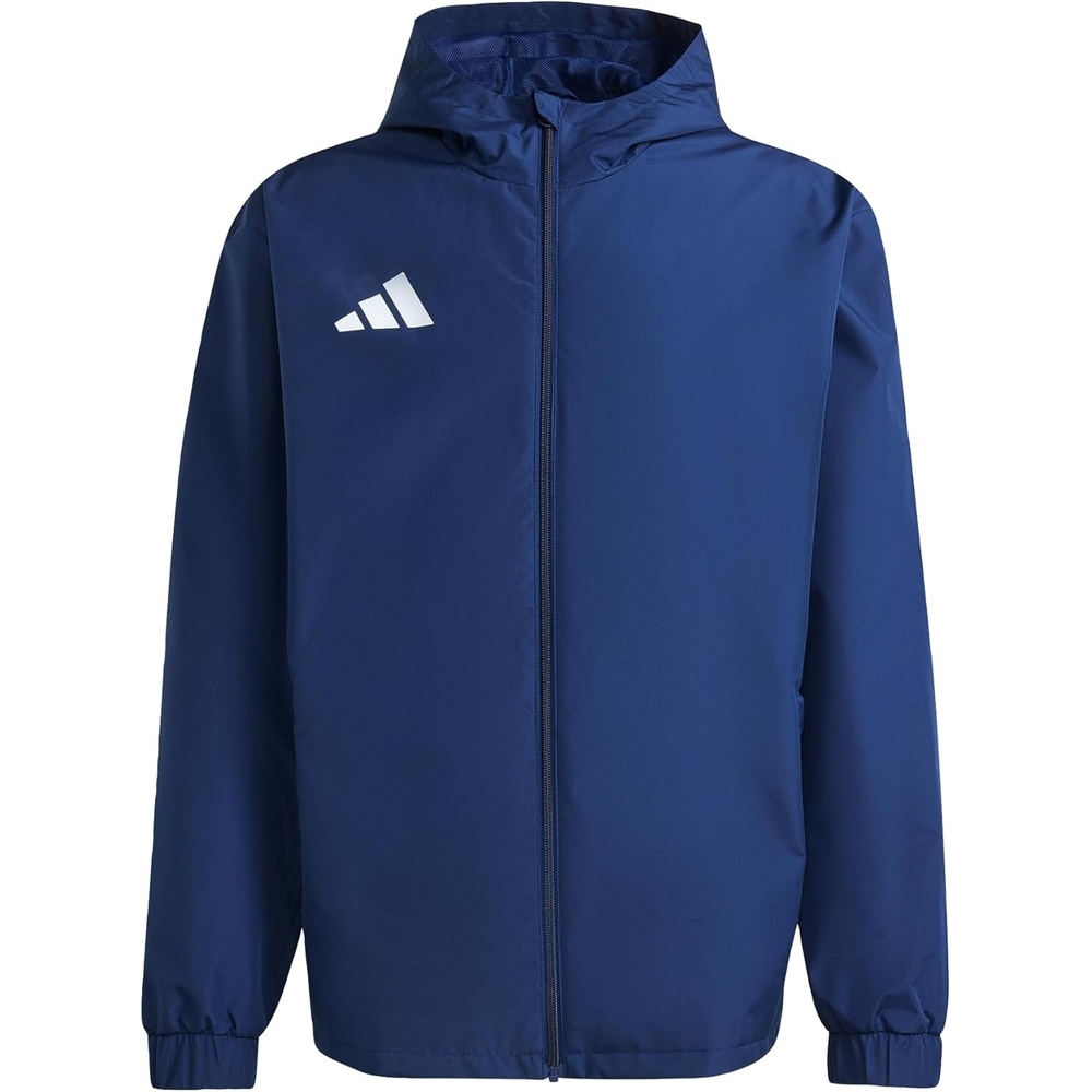 image:imageadidas Mens Entrada 26 All Weather JacketTeam Navy BlueWhite