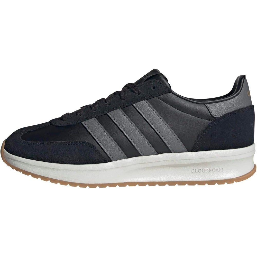 image:imageadidas Mens Run 72 Running ShoesCore BlackGreyforPrerubbed Bronze Jr8840