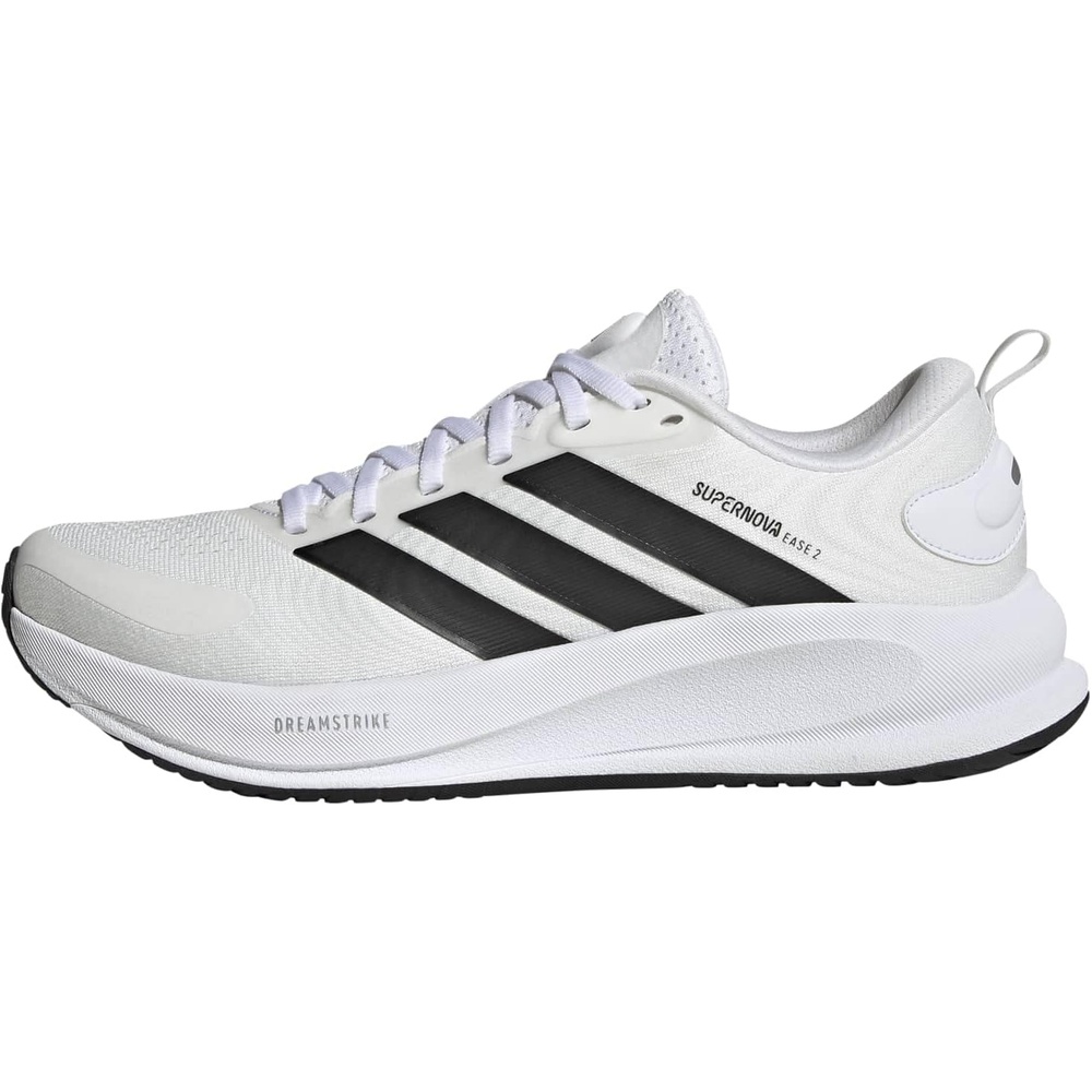 image:imageadidas Mens Supernova Ease 2 Running Sneakers Shoes WhiteWhiteBlackCrystal White