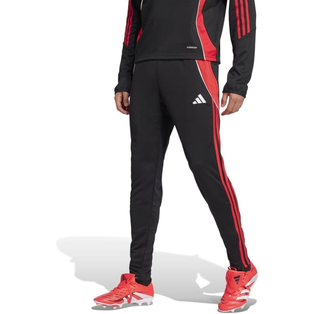 image:imageadidas Mens Tiro 24 Soccer Tracksuit PantsBlackPure Ruby