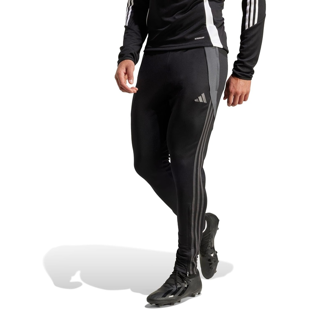 image:imageadidas Mens Tiro 24 Soccer Tracksuit PantsBlackSolid Grey