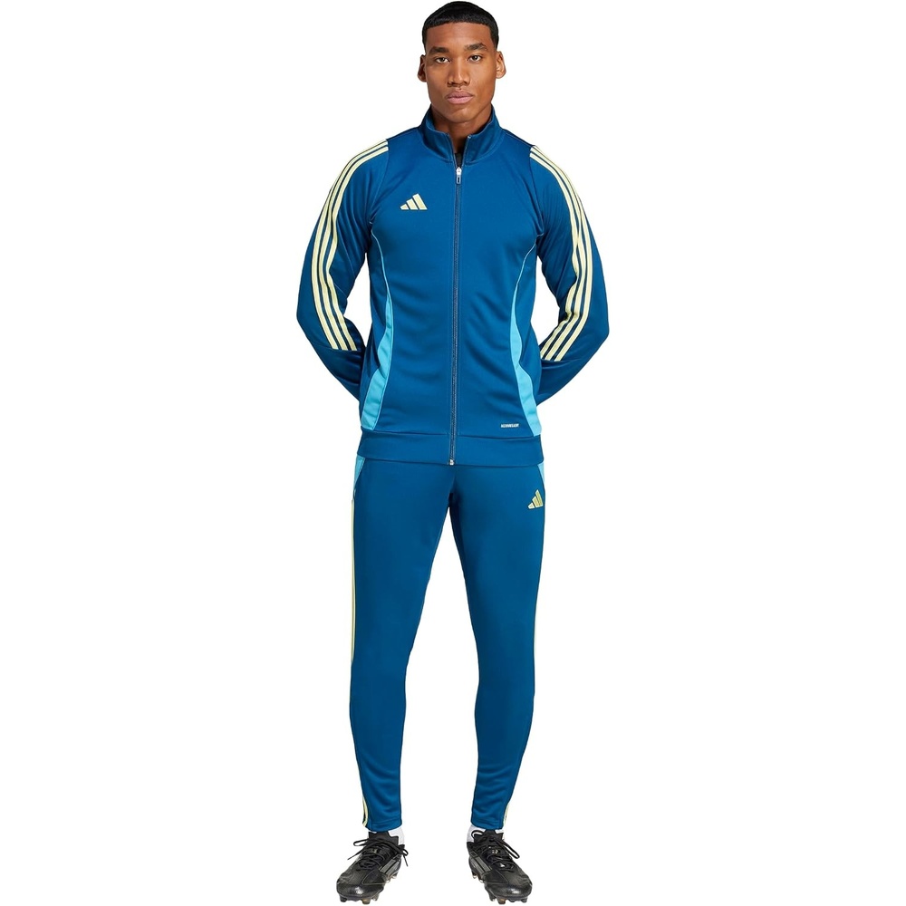 image:imageadidas Mens Tiro 24 Soccer Tracksuit PantsLegend MarinePearl Citrine