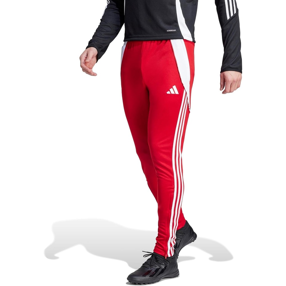 image:imageadidas Mens Tiro 24 Soccer Tracksuit PantsTeam Collegiate RedWhiteWhite