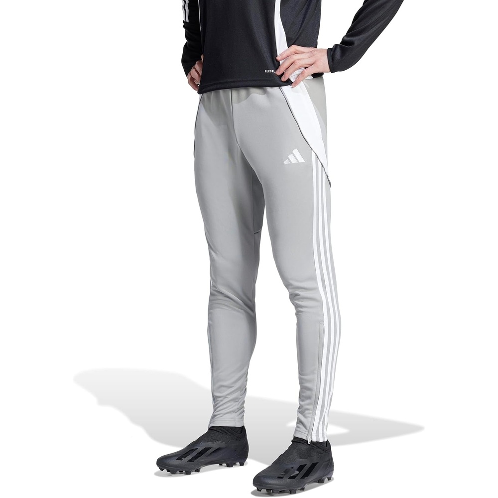 image:imageadidas Mens Tiro 24 Soccer Tracksuit PantsTeam Mid GreyWhite