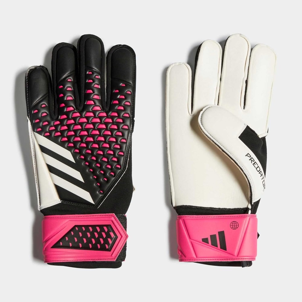 image:imageadidas Predator Top Training Soccer Goalkeeper GlovesBlackWhiteTeam Shock Pink