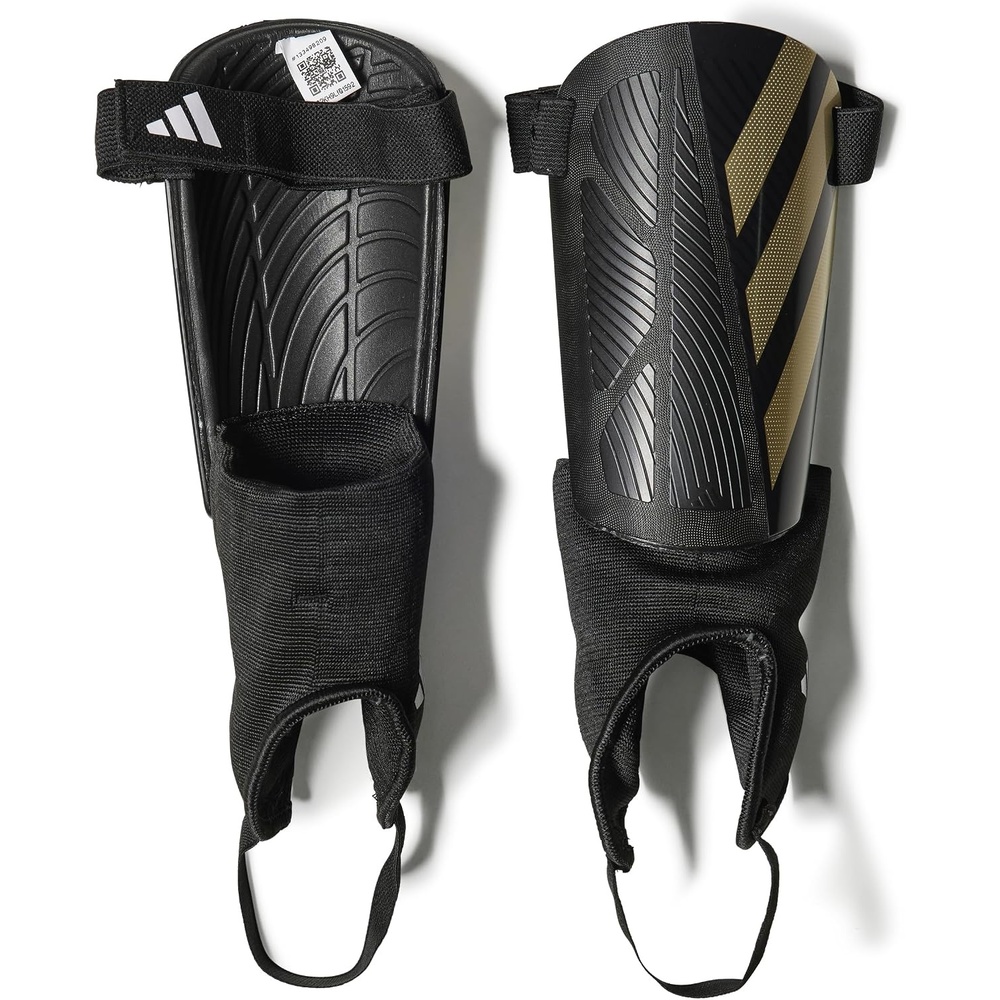 image:imageadidas Unisex Adult Tiro Ankle Guard Shin GuardBlackGold MetallicWhiteMatch