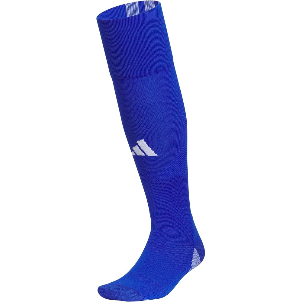 image:imageadidas Unisex Team Speed Soccer Socks or Calf Sleeves 1 Pair OvertheCalfTeam Royal BlueWhite5Sock