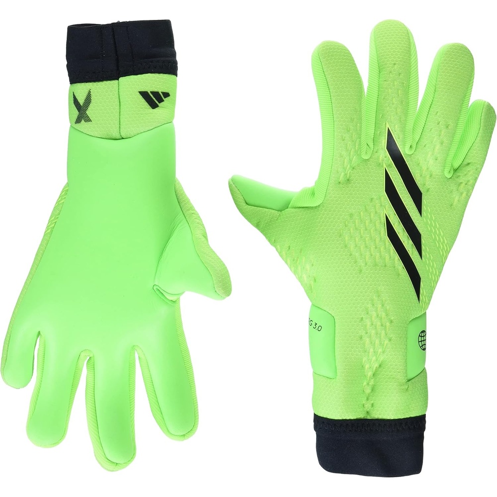 image:imageadidas UnisexAdult X League Goalie GlovesSolar GreenBlackSolar Yellow