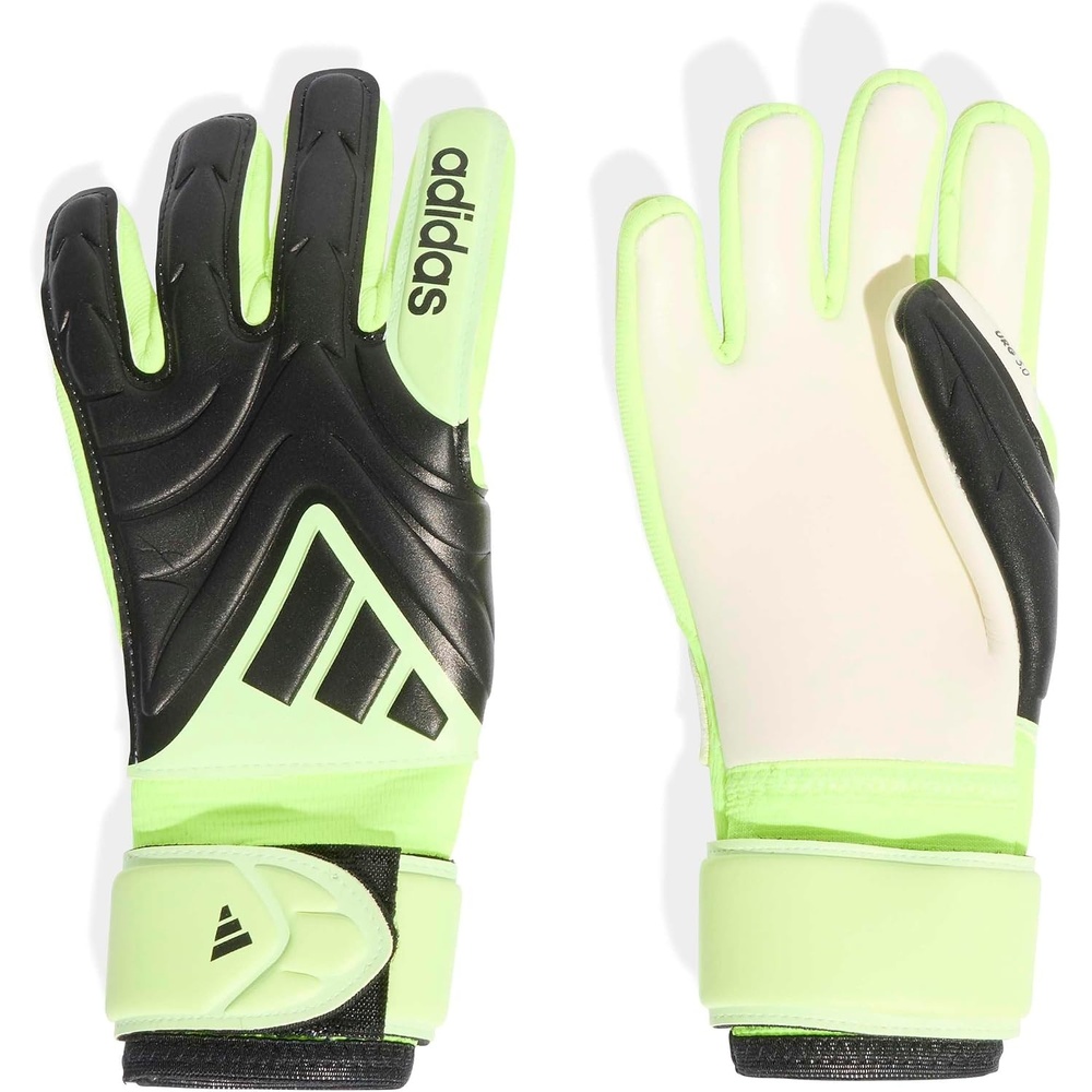 image:imageadidas UnisexKids Copa League Goalie Soccer GlovesBlackBlackLucid Lemon