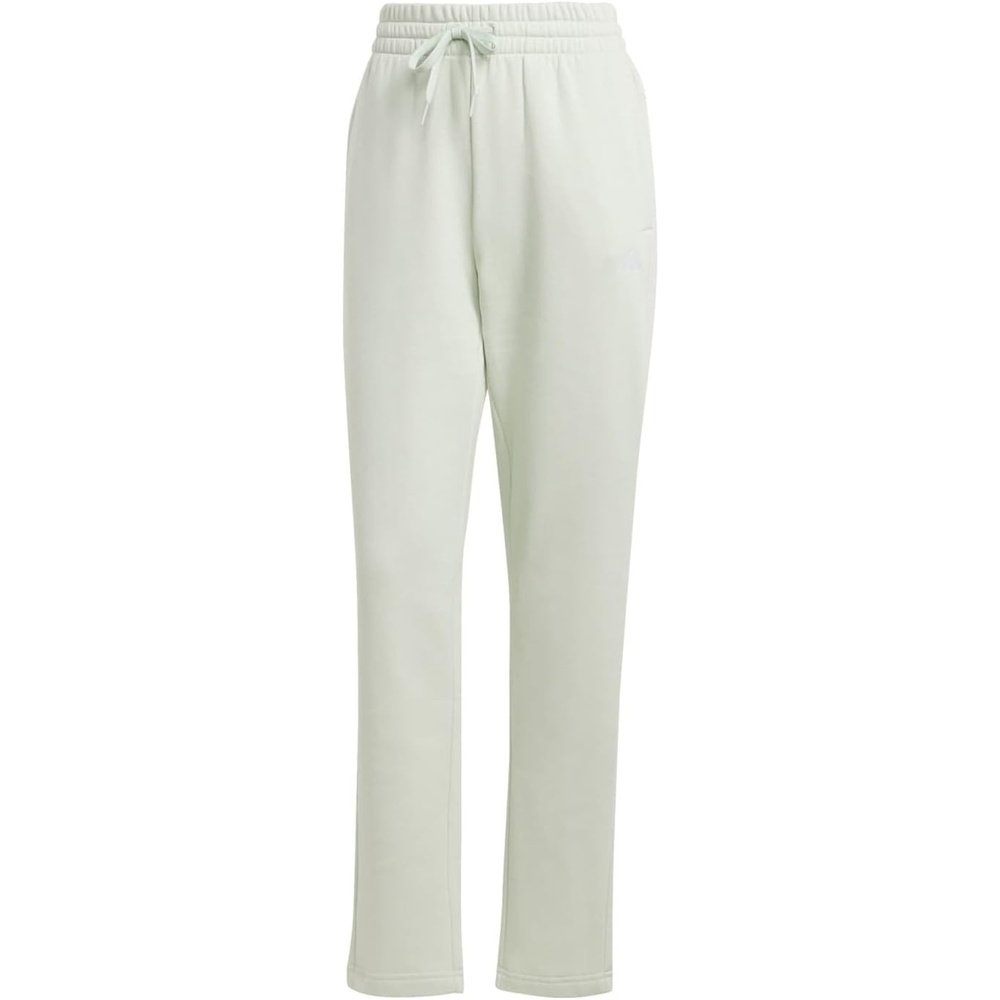 image:imageadidas Womens Essentials Small Logo FeelCozy Open Hem PantsLinen Green