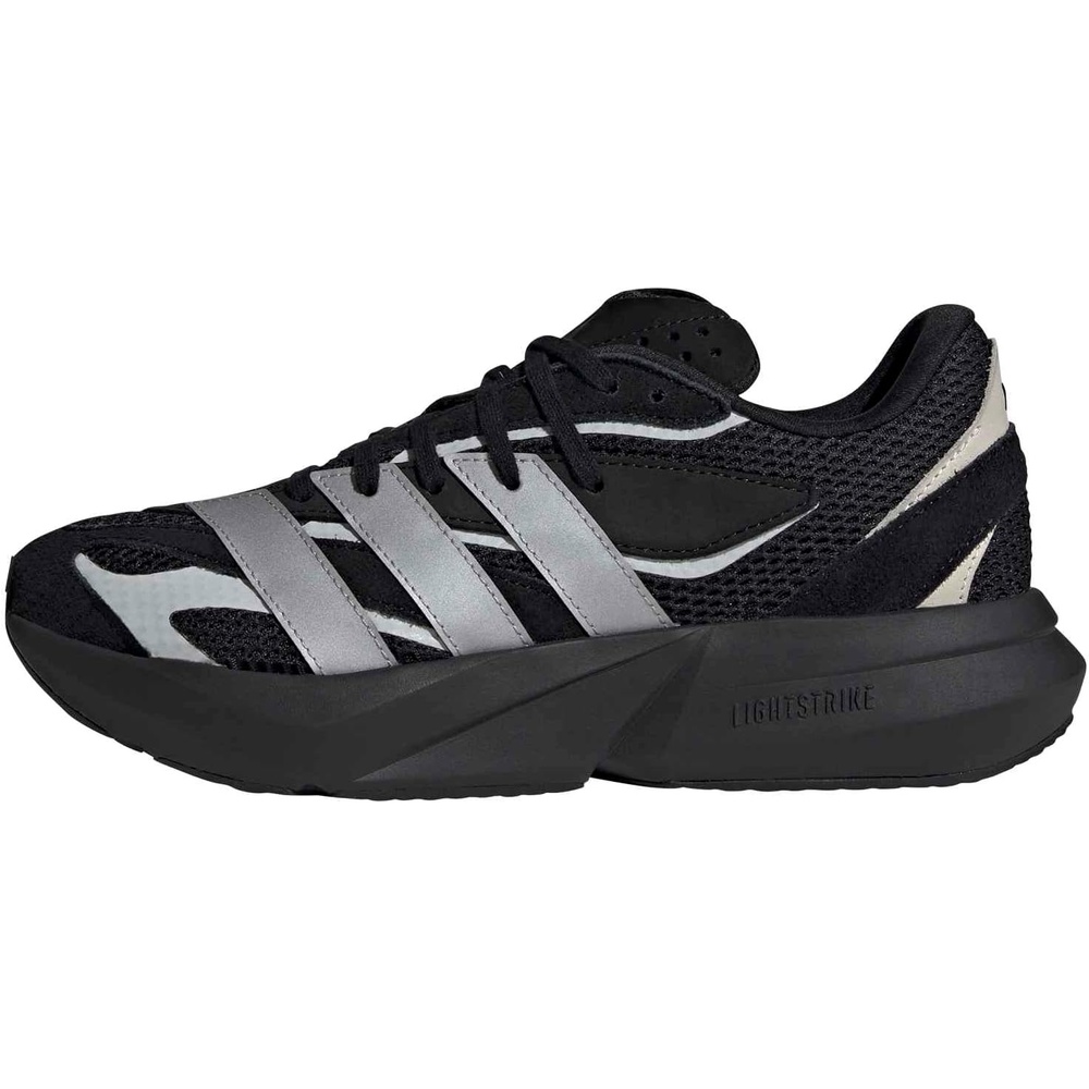 image:imageadidas Womens Lightstride SneakersBlackMatte SilverOff White