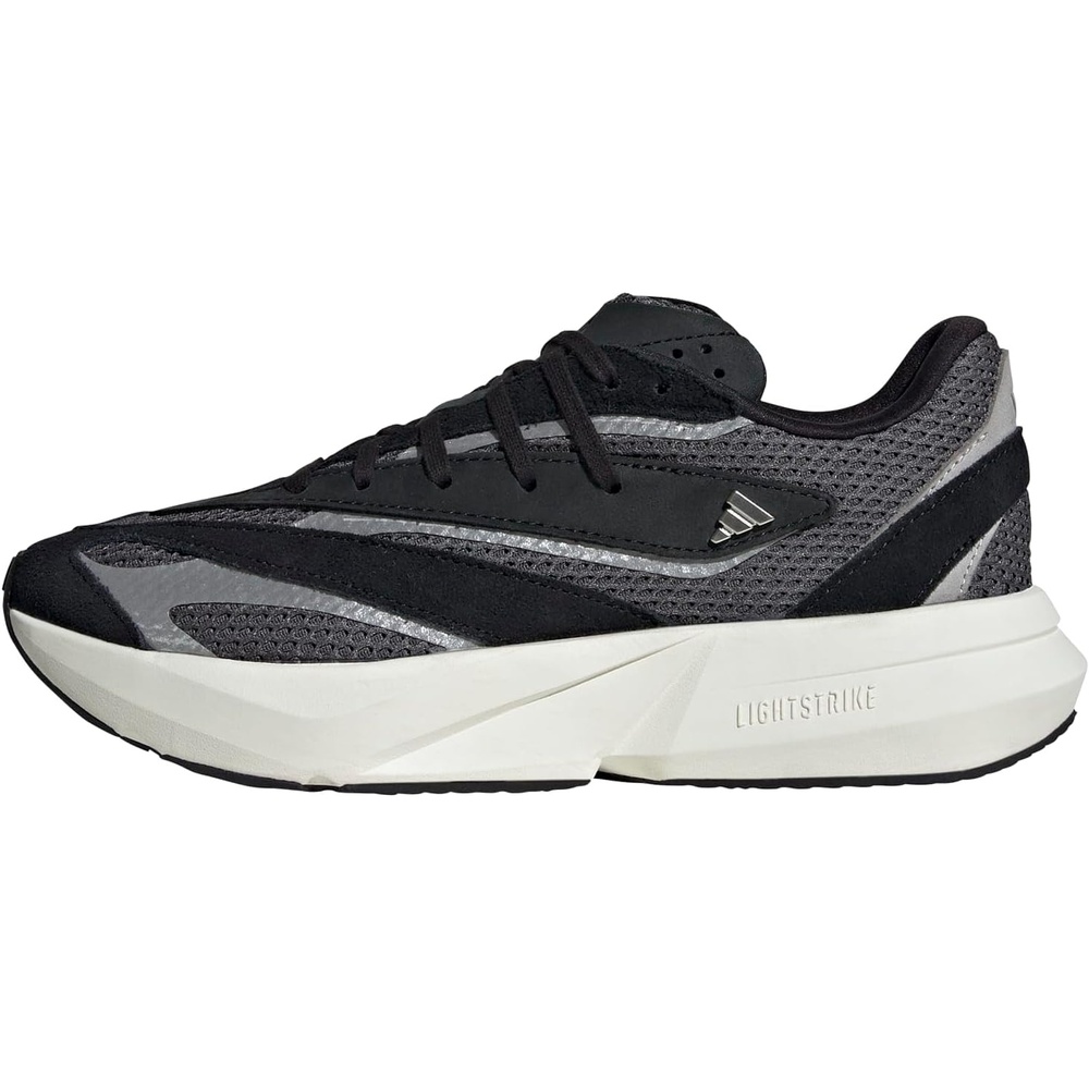 image:imageadidas Womens Lightstride SneakersBlackSilver MetallicGrey