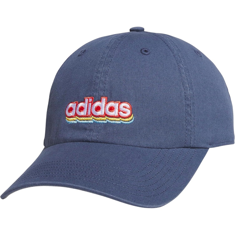image:imageadidas Womens Saturday 20 Graphic HatPreloved Ink BlueWhiteBright Red20Graphic