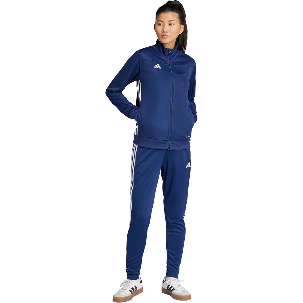 image:imageadidas Womens Tiro Essentials Training JacketTeam Navy BlueWhite