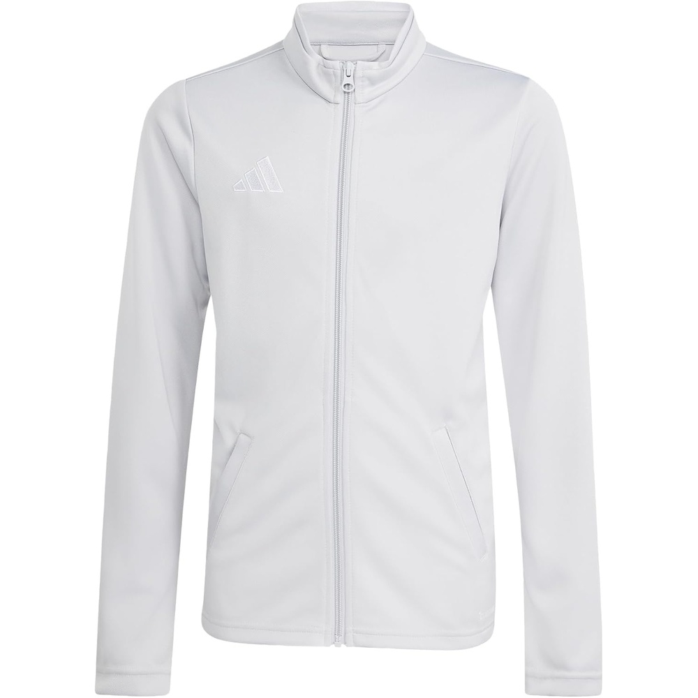 image:imageadidas boys Entrada 26 Track JacketTeam Light GreyWhite