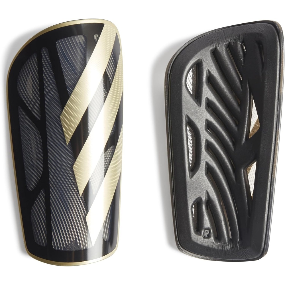 image:imageadidas unisexadult Tiro League Shin Guards WhiteBlackSilver Metallic XLarge
