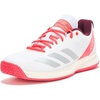 White/Silver Metallic/Lucid Red