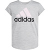 Grey Heather With Pink
