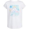 White With Light Blue
