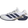 White/Dark Blue/Silver Metallic