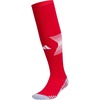 Team Power Red/White/4/Sock