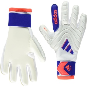 Adidas Copa Pro Goalie Soccer Gloves(White/Lucid Blue/Solar Red)