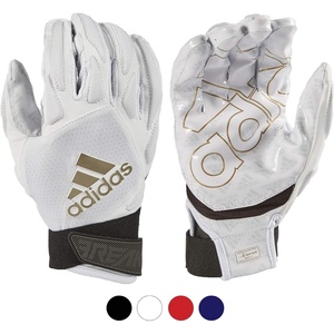 Adidas Freak 4.0 Padded Receiver Adult Football Gloves, Premium Football Gear & Equipment, Multiple Colors and Sizes(White)