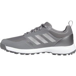 Adidas Men’s Tech Response 3.0 Spikeless Golf Shoes(Grey Four/Silver Metallic/Solar Gold)
