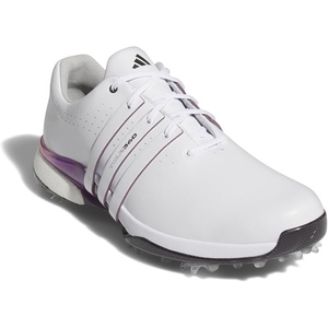 Adidas Mens Tour360 24 Golf Shoes(Footwear White/Shadow Fig/Auro Black)