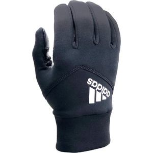 Adidas Shield 3.0 Running Reflective Gloves, Black(Large-X-Large)