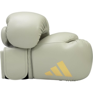 Adidas Speed 50 Boxing Gloves White/Gold 12 oz
