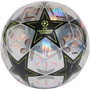 Adidas UEFA Champions League Soccer Ball(Multicolor/Black/Platin Metallic/Team Solar Yellow)