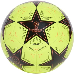 Adidas UEFA Champions League Soccer Ball(Solar Yellow/Black/Turbo)