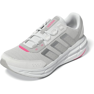 Adidas Womens Astrastar(White/Silver Metallic/Lucid Pink)