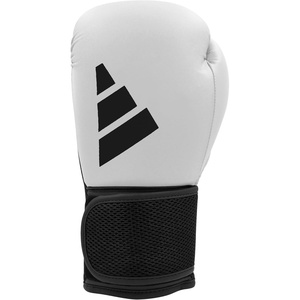 Adidas Youth Hybrid 25 Boxing Gloves White/Black 6 oz