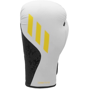 Adidas x Anderson Silva Tilt150 Boxing Gloves – Premium PU Shell, Enhanced Wrist Support, Optimal Punch Alignment for Men, Women, Kids, Boxing, Kickboxing, MMA, Punching Gloves, MMA Gloves(White/Black/Yellow/Camo)