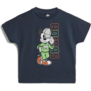 adidas Baby Disney Mickey Mouse T-Shirt(Aurora Ink/Impact Orange)