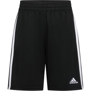 adidas Boys’ Classic 3-Stripes Shorts(Black)