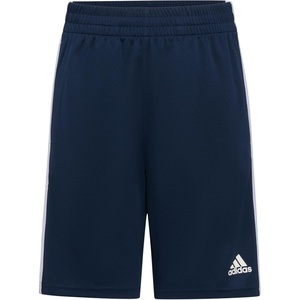 adidas Boys’ Classic 3-Stripes Shorts(Collegiate Navy)