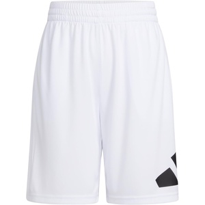 adidas Boys’ Elastic Waistband Essential Woven Sportswear Shorts(Bright White)
