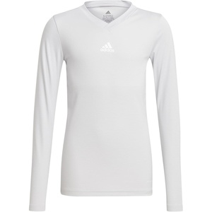 adidas Boys’ Team Base T-Shirt(Team Light Grey)