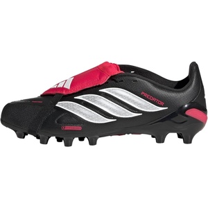 adidas Kids’ League Predator Fold-Over Tongue Artificial Ground(Black/White/Lucid Red)
