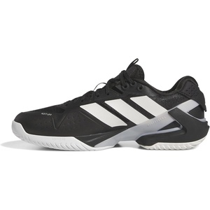 adidas Men’s Adizero Ubersonic 5 Tennis Shoes(Black/Zero Metallic/Silver Metallic)
