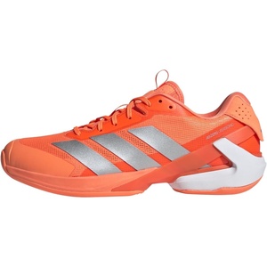 adidas Men’s Adizero Ubersonic 5 Tennis Shoes(Lucid Orange/Silver Metallic/Black)