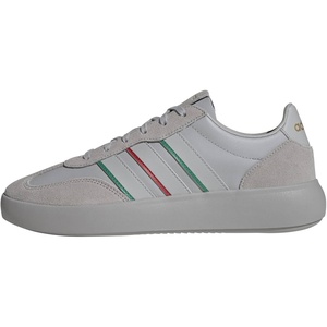 adidas Men’s Barreda Decode Shoe(Grey/Pure Ruby/Court Green)